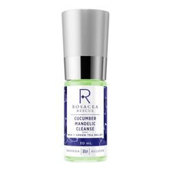 Rosacea Rescue Cucumber Tea Cleanse on white background