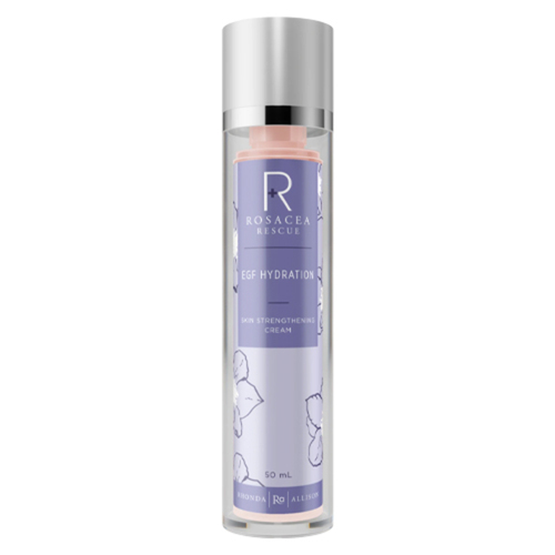 Rhonda Allison Rosacea Rescue EGF Hydration on white background