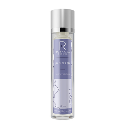 Rhonda Allison Rosacea Rescue Lavender EFA on white background