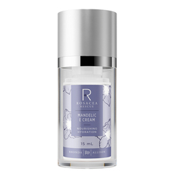 Rosacea Rescue Mandelic E Cream on white background