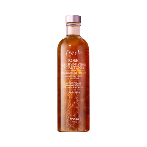 Fresh Rose Deep Hydration Facial Toner on white background