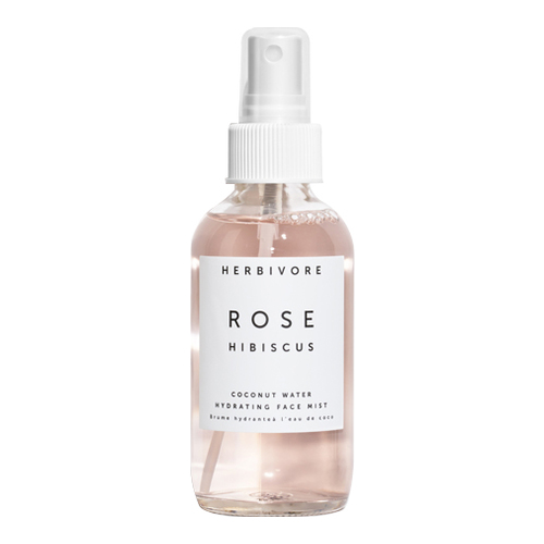 Herbivore Botanicals Rose Hibiscus Hydrating Face Mist on white background