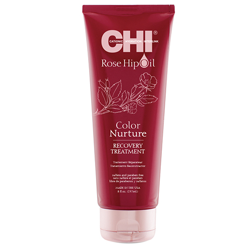 CHI Rose Hip Oil Recovery Treatment on white background