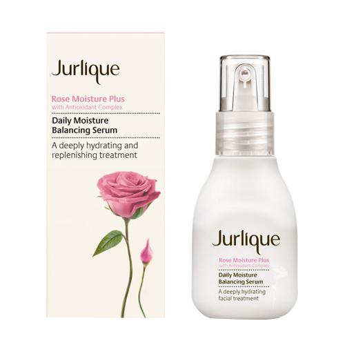 Jurlique Rose Moisture Plus Serum on white background