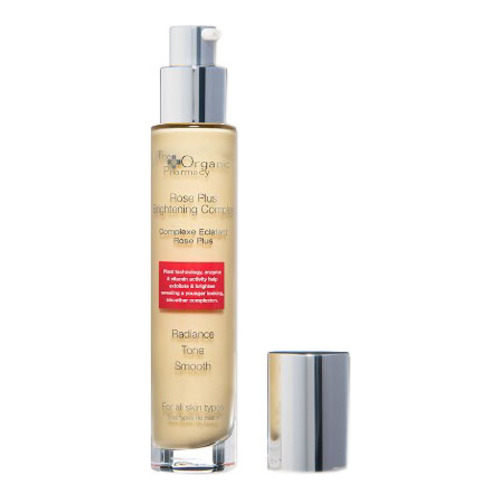 The Organic Pharmacy Rose Plus Brightening Complex on white background