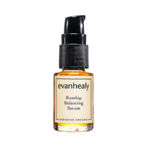 Evanhealy Rosehip Balancing Serum on white background