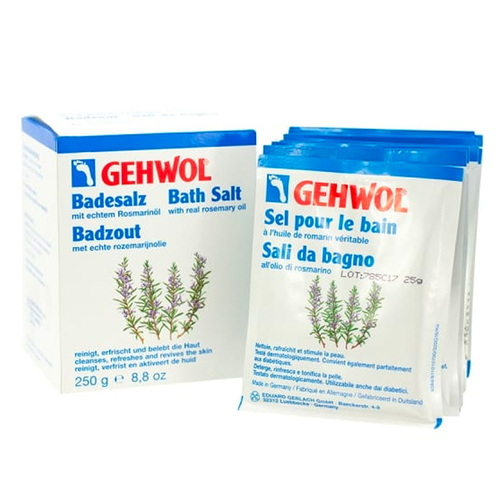 Gehwol Rosemary Bath Salt, 10 x 20g/0.7 oz