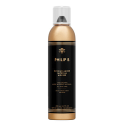 Russian Amber Imperial Volumizing Mousse on white background