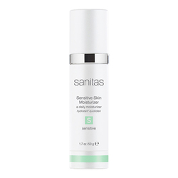 Sensitive Skin Moisturizer on white background