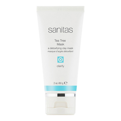 Tea Tree Mask on white background