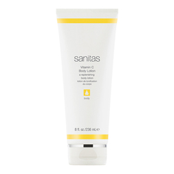 Vitamin C Body Lotion on white background