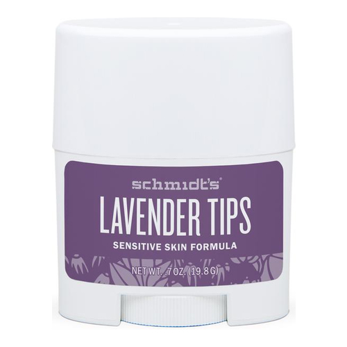 Schmidts Natural Sensitive Skin Deodorant Stick (Travel Size) - Lavender Tips, 19.8g/0.7 oz