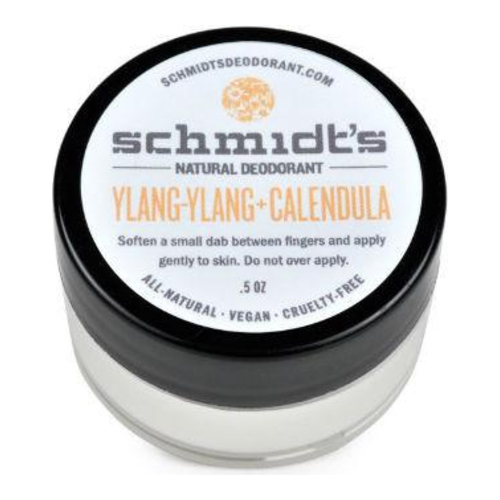 Schmidts Natural Deodorant Jar - Ylang Ylang + Calendula on white background