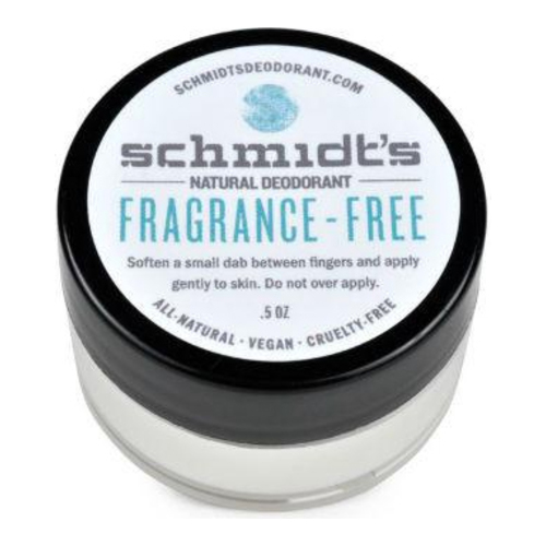 Schmidts Natural Deodorant Jar - Fragrance Free on white background