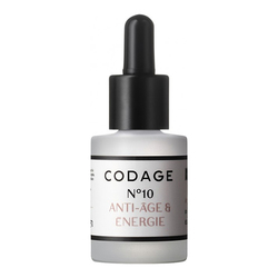 Serum N.10 - Anti-aging and Energy on white background