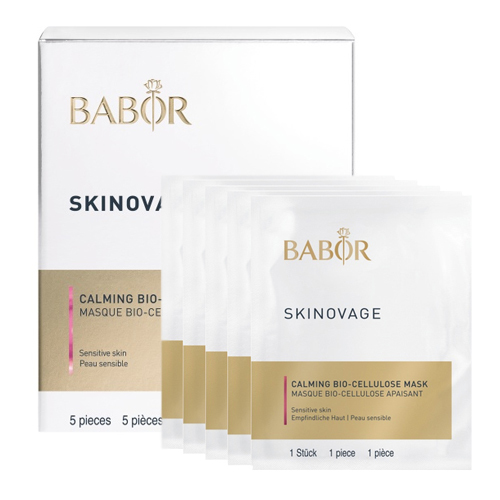 Babor Skinovage Calming Bio-Cellulose Mask (5 Packs), 1 set