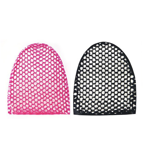 Supracor SpaCells Facial Sponge - Black and Magenta on white background