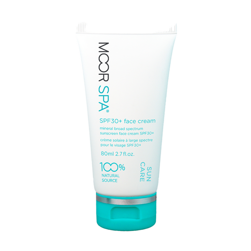 Moor Spa SPF30+ Face Cream on white background