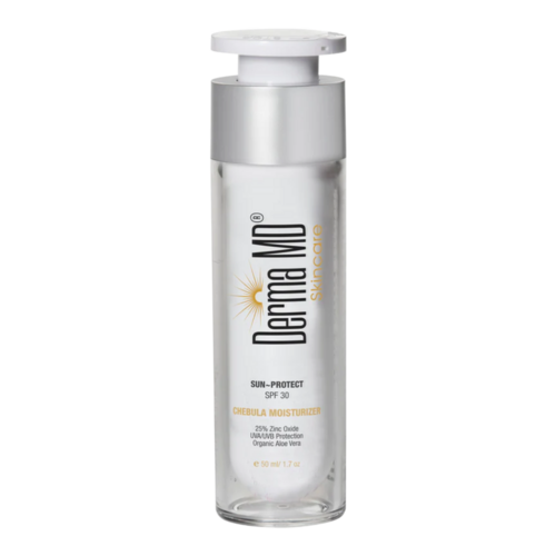 Derma MD Sun Protect SPF 30 Chebula Moisturizer on white background