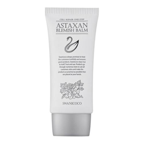 Swanicoco Astaxan Blemish Balm on white background