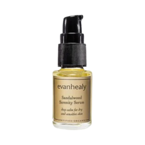 evanhealy Sandalwood Serenity Serum on white background