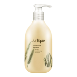 Sandalwood Shampoo on white background