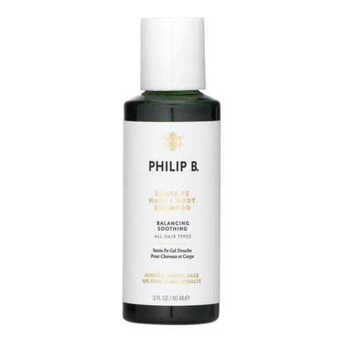 Philip B Botanical Scent of Santa Fe Balancing Shampoo on white background