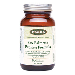 Saw Palmetto Prostate Formula on white background