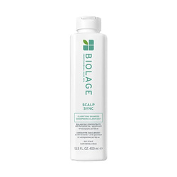 Scalp Sync Clarifying Shampoo on white background