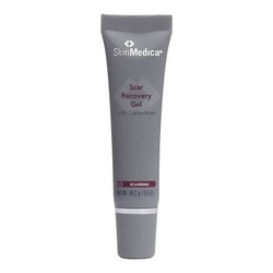 Scar Recovery Gel with Centelline on white background