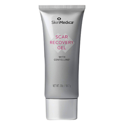 Scar Recovery Gel with Centelline on white background