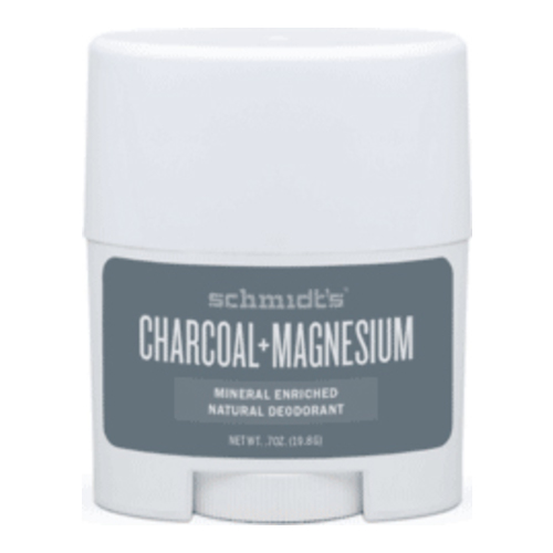 Naturally Yours Schmidts Natural Deodorant (Travel Size) - Charcoal + Magnesium on white background