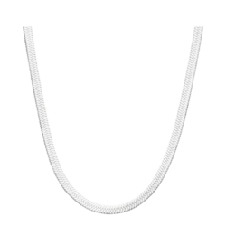 Plain Necklace - Silver (40-46cm)