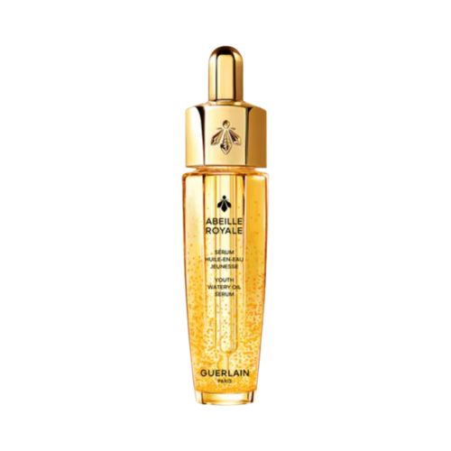 Guerlain Abeille Royale Advanced Youth Watery Oil on white background