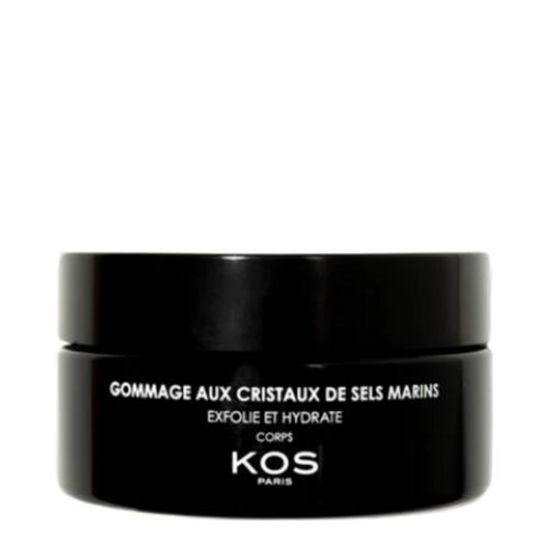 Kos Paris Scrubbing with Sea Salt Crystals on white background