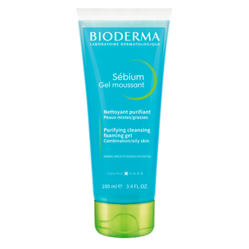 Bioderma Sebium Foaming Gel - Tube, 100ml/3.33 fl oz