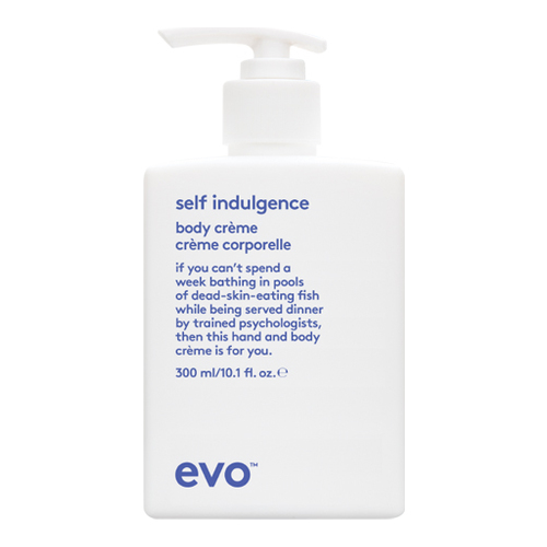 Evo Self Indulgence Body Creme on white background