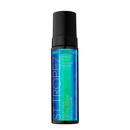 St Tropez Tan Self Tan Extra Dark Bronzing Mousse on white background