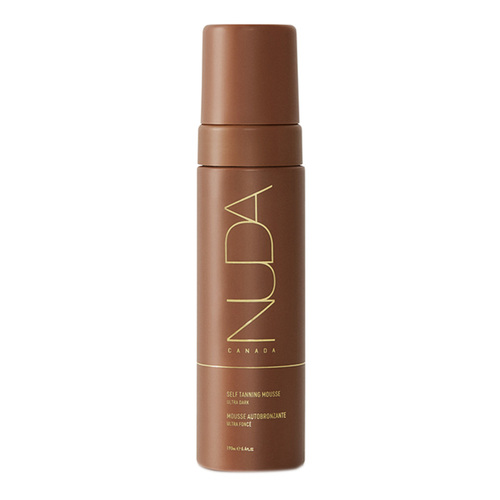 NUDA Self Tanning Mousses - Medium, 190ml/6.42 fl oz NUDA Self Tanning Mousses - Dark on white background