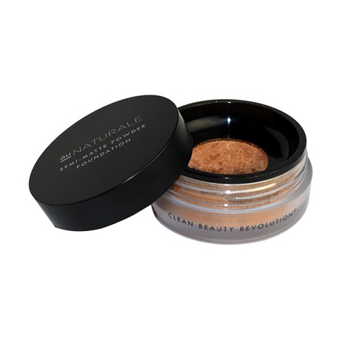 Au Naturale Cosmetics Semi-Matte Powder Foundation - Cali, 4g/0.1 oz