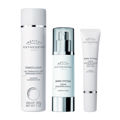 Institut Esthederm Sensi Holiday Set on white background