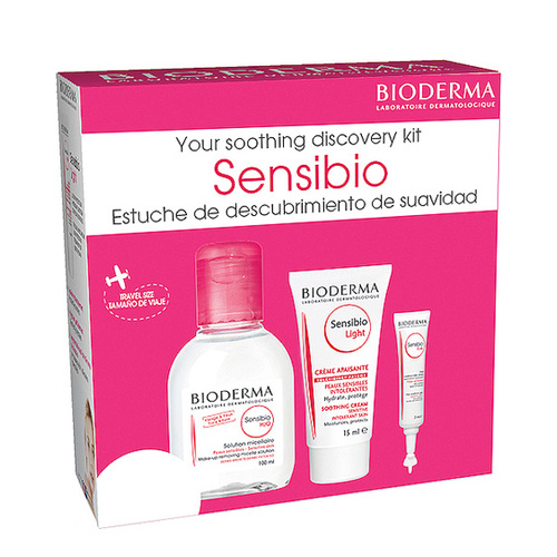 Bioderma Sensibio Discovery Kit on white background