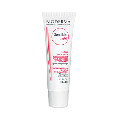 Bioderma Sensibio Light Cream on white background