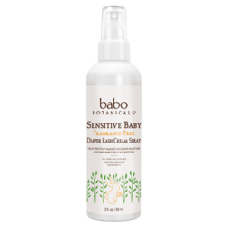 Sensitive Baby Fragrance Free Diaper Rash Cream Spray