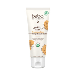 Sensitive Baby Fragrance Free Soothing Miracle Balm on white background