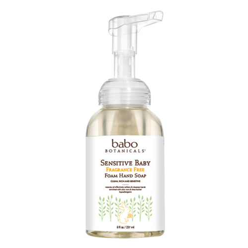 Babo Botanicals Sensitive Baby Hand Soap, 237ml/8 fl oz