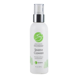 Sensitive Cleanser on white background