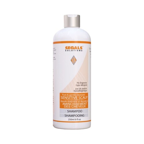 Segals Sensitive Scalp Shampoo on white background
