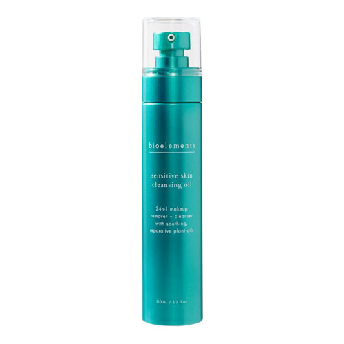 Bioelements Sensitive Skin Cleansing Oil on white background