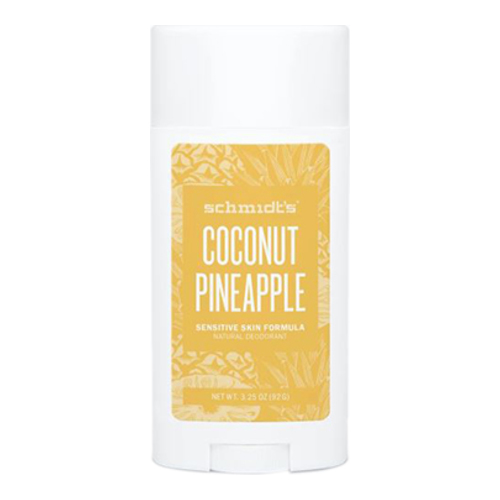 Schmidts Natural Deodorant Sensitive Skin Deodorant Stick - Coconut Pineapple, 92g/3.25 oz